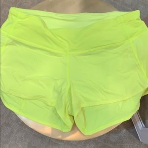 Lululemon speed shorts